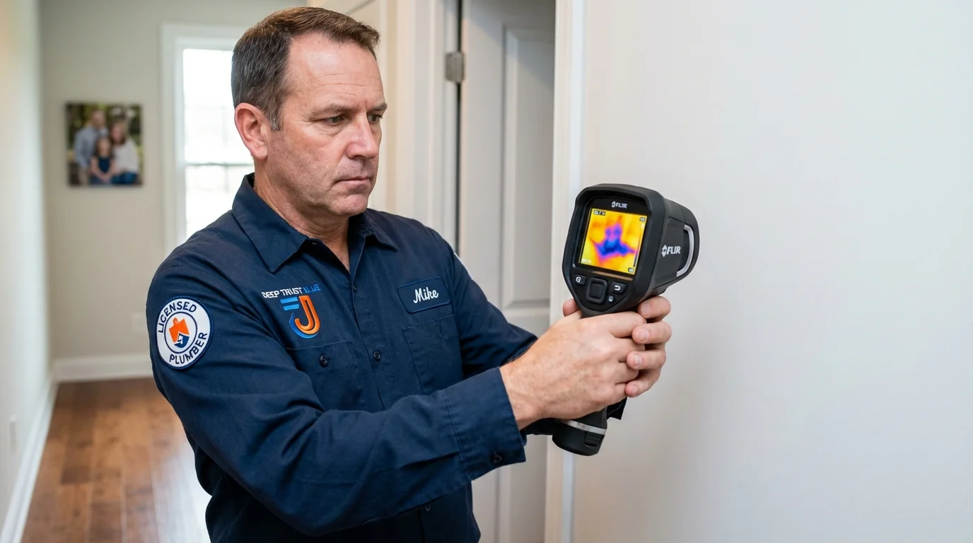 Thermal imaging leak detection by Johns Plumbing LLC in Ekalaka